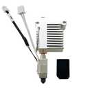 Ceramic Hotend Upgrade 2.0 Version for Kobra 3 Combo/Kobra 3 V2 Combo Hot End Kit Print Head Heat Sink Block Heating Cartridge Thermistor Hardened Steel Nozzle Silicone Cover for Anycubic