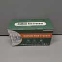 MUAKIOY No Drill Curtain Rod Holders, Heavy Duty Self Adhesive Curtain Brackets Hooks, Adjustable Nail-Free Stick on Wall Hangers for Bathroom, Bedroom, Kitchen and Livingroom (14 Pack)