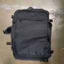 Carry on Backpack for 1-10 Days Trips, Extra Large 40L-50L Travel Backpack TSA Approved, Expandable Laptop Bagpack, Water Resistant Bag Compatible with 17.3 inch Laptops, Black