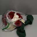 KaKaPops Christmas Stockings, 18 Inches Christmas Stocking with Name Tags Cable Knitted Stocking Decorations for Holiday Party Decor (2pcs Burgundy + 2pcs Green + 2pcs Ivory)