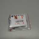 2PCS Latching Push Button Switch Power Button 12v 24v Switch 19mm 3/4'' Includes 180x Replacemnt Symbols 5A IP67 Waterproof Switches for Cars Boat Panel Mounting(Black Plated Red)