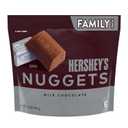 Hershey's Milk Chocolate Nuggets Packaged Candy Family Pack Stand Up Bag, 15.8 oz, 15.8 oz (EXP 06/01/26)