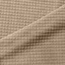 SEWACC 2 Pcs Couch Arm Covers Polyester - Slip Armchair Cover Armrest Cover for Chairs Sofa Stretch Armrest Covers Furniture Protector Washable Armchair Slipcovers (Light Brown)