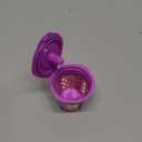 DI ORO MaxBrew Keurig Reusable K Cup Coffee Filter  For Keurig 1.0 and 2.0 Coffee Brewers - 24K Gold Small Refillable Coffee Filter - Fits K200, K300/K350/K360, K450/K460, K500/K550/K560 (Purple)