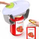 Higher Torque Electric Jar Opener for Seniors with Arthritis Fit Almost Jars Size, Strong Tough Automatic Jar Opener for Weak Hands, Hands Free Battery Operated Bottle Opener for Arthritic Hands, Purple