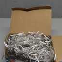 XURISEN 66ft Christmas Lights Decorations Outdoor, 640 LED 8 Modes Curtain Fairy Lights with 120 Drops,Plug in Waterproof Timer Memory Function for Christmas Holiday Wedding Party Decor(Cool White)