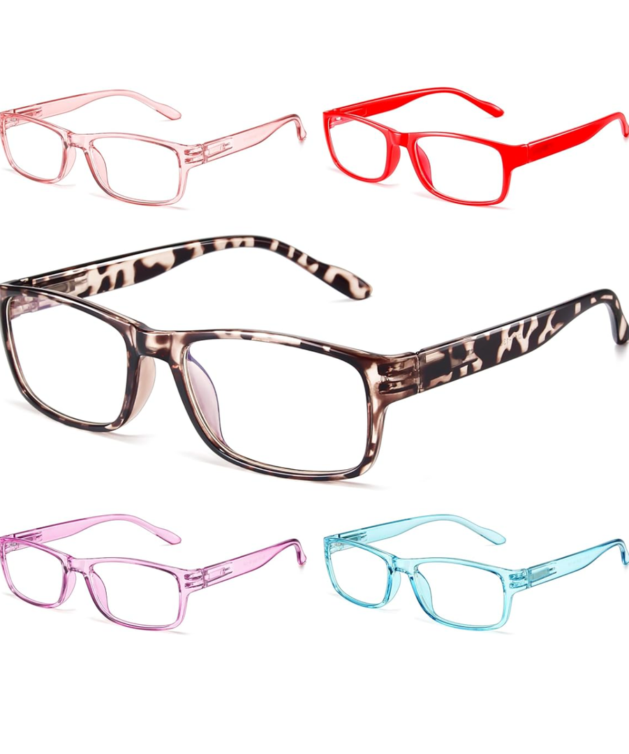 Gaoye Reading Glasses Men/Women, Eyeglasses, Blue Light Readers for Men/Women, Computer Eye Glasses, Cheaters, +1.25