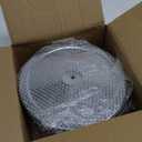 9" x 2" Round Muscle Top Air Cleaner with Red Washable Element For Chevy Ford Mopar