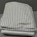 Mellanni Iconic 4-Piece, Ultra Soft Sheet Set (King, Pinstripe Gray)