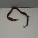 Grain Leather Purse Strap Adjustable Crossbody Replacement Straps for Handbags Monk Head Screws Detachable