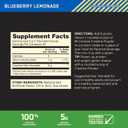 Optimum Nutrition Creatine Monohydrate Powder, Blueberry Lemonade, 60 Serv (EXP 12/01/36)