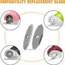 VLOXO WA2300 Blades Replacement Power Rotary Blades Compatible with VLOXO AT001 Cordless Electric Scissors Electric Cutter Blades(1-1/2")