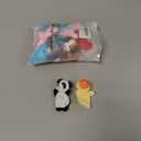 20pcs Different Cartoon Animal Finger Puppets Soft Velvet Dolls Props Toys Easter Basket Stuffers