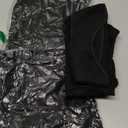 BBTO 3 Pieces Fleece Ear Warmers Headband Winter Neck Gaiter (Black)