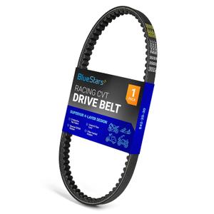 BlueStars 842-20-30 Reinforced Racing CVT Drive Belt - Compatible with 125cc 150cc GY6 152QMI 157QMJ Long-case Engine Scooter, ATV, Go Kart, Moped - Compatible with Roketa, Taotao, Vespa, Jonway