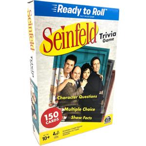 Seinfeld TV Show - Trivia Game - 150 Cards - 2 or More Players - Age 10 and Up