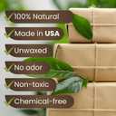 48" x 1200" (100 ft) Natural Kraft Paper Roll
USA Made Non-Toxic, Odorless, 100% Recyclable Brown Wrapping Paper for Shipping, Packaging, Crafting