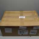 Stainless Steel Litter Box with Lid Large Enclosed High Sided Covered Metal Steel Cat Litter Box with Steps Scoop, Easy Cleaning, Odor Control, Front Entry Top Exit (Dark Grey)