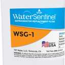 WaterSentinel WSG-1 Made in USA Refrigerator Replacement Filter: Fits GE MWF Filters