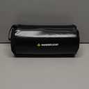 Hip Thrust Pad for Barbell 3.5" Thick Leather Olympic Barbell Pad for Bench Press Weightlifting Powerlifting (Black)