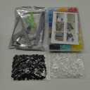 Plastic Snaps with Snap Pliers, 460 Sets 24-Colors Snap Buttons for Sewing, Snap Fasteners Kit for Sewing, Clothing, Crafting
