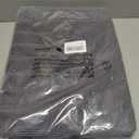 PLEASOR Front Door Mat, Absorbent Dirt Trapper Welcome Door mat Indoor, Non Slip Machine Washable Entryway Rug, Low Profile Doormat, Dog Door Mat for Muddy Paws and Shoes, 32x47, Grey