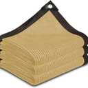Sun Shade Cloth, Sun Block Cover for Outdoor, Canopy Shade Sail with Windproof Ropes, Ideal for Garden Patio Backyard Deck Greenhouse, Made from high Density