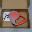 Fida Retractable Dog Leash, 16 ft Dog Walking Leash for Small and Medium Dogs up to 44lbs, 360 Tangle-Free, Red