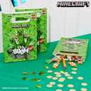 Get Trend Minecraft Gift Bags for Kids with Sticker Sheets, 10 Pack Small Paper Party Favor Goodie Bags with Handles, Creeper Treat for Kids, Boys & Girls Birthday Party Decoration Supplies