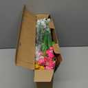 AGIRL 24 Bundles Artificial Flowers Outdoor,No Fade Fake Plastic Flowers Faux Plants for Decoration Hanging Planters Indoor Outside Garden Porch Window Box Home Farmhouse Wedding