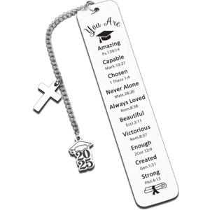 3 x Senior Night Gifts, First Day of Senior Year Gifts, 2025 Graduation Gift, Off to College Gift, College Students Presents, College Graduation Gifts, Christian Graduation Bookmark, Seniors of 2025