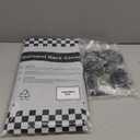 Ulif E13C Heavy Duty Closet Organizer SystemFreestanding Clothing Racks for Hanging ClothesAdjustable Garment Rack 63" W x 16" D x 77" H Hold 960 lbsBlack Clothing Rack with Black Dustproof Cover