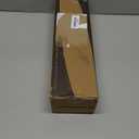 Odoland 33" Extendable Snow Brush with Detachable Ice Scraper for Car Windshield with Foam Grip and 360 Pivoting Brush Head for Christmas Car Auto Truck SUV, Orange (1 Pack)