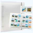 EAELATIN A4 Photo Card Binder with 360 Card Sleeves, 3-inch Kpop Photo Binder with 32 Card Sleeves, A4 Binder Card Album, Large Capacity for Easy Organization of Transaction Cards.