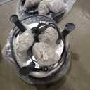 Flame King Smokeless Propane Fire Pit, 24-inch Portable Firebowl, 58K BTU with Self Igniter, Cover, & Carry Straps for RV, Camping, & Outdoor Living