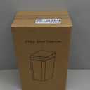 3 Pack Bathroom Trash Can 2.6 Gallon Small Touchless Automatic Motion Sensor Trash Cans Slim Waterproof Garbage Bin with Lid for Kitchen, Office, Bedroom White