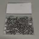 (100 pcs) #83/4" T20 Torx Head Wood Screws 304 Stainless Steel Self Tapping Truss Screws