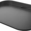 Ninja XSKGRDPLT Woodfire, Outdoor Flat Top Griddle Plate, Compatible with Ninja Woodfire Grills (OG700 series), Ceramic Coating, Insert, Black/Grey