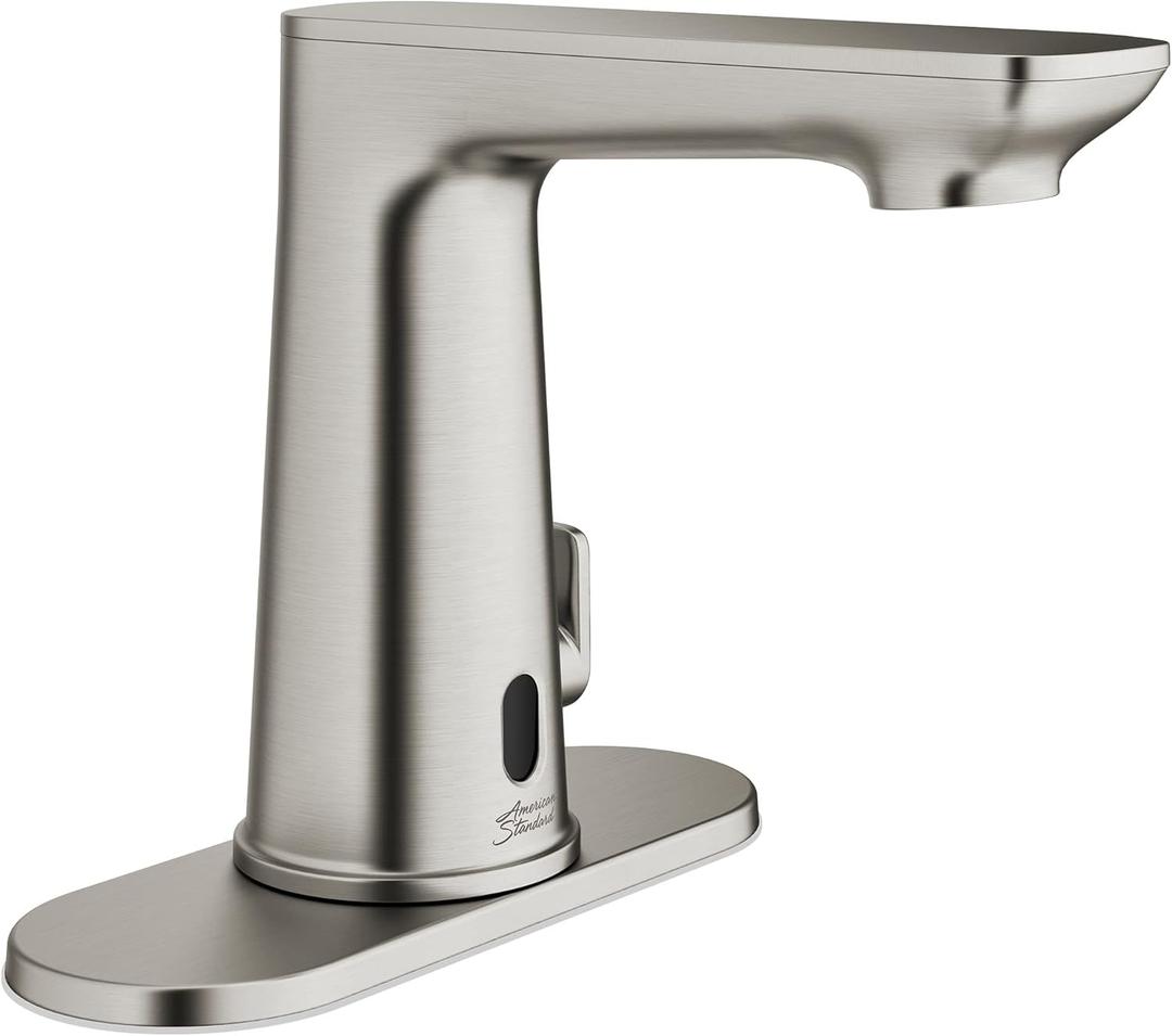 American Standard 7020255.295 Clean-IR Touchless Bathroom Faucet, Brushed Nickel