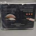 Heated Mattress Pad Twin Size, Electric Mattress Pad Cover w/Single Control 8 Heating Settings, Bed Warmer w/ 4 Auto Shut Off Settings, UL Certified, Deep Pocket, Machine Washable, White