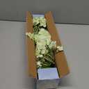3 Pcs Real Touch Hydrangea Artificial Flowers, 21" Light Green Full Faux Hydrangea Flowers Latex Fake Flowers for Home Decor Party Floral Arrangements Wedding Bouquets Centerpieces Outdoor Decor
