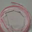 2 Pcs Long Clear Vinyl L-Type Seal Strip with Pre-Applied Self Adhesive Shower Threshold Water Dam Barrier Bathroom Glass Door Seal Strip for Gap Frameless Shower Door (3/4'' x 73'')