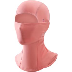 Windproof Kids Ski Mask Warm, Youth Balaclava Ski Mask Under Helmet (One Size-Small, Pink)