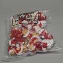 Skylety 20 Pcs Mini Christmas Plush Bear 2.36 Inch Christmas Animal Bear Stuffed Small Doll Keychain Gift for Xmas Tree Birthday Holiday Party Favors Stocking Stuffers(Santa Style)