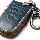 Car Key Fob Cover, Soft Full Protection Key Case Shell Compatible with Ford Smart Key 3 4 5 Buttons Protector