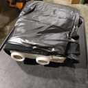 King Koil Pillow Top Plush Full Size Air Mattress with Built-in Pump for Home, Camping & Guests, 16" Inflatable Airbed Luxury Double High Adjustable Blow Up Bed, Waterproof, (Black)