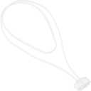 Magnetic Anti Lost Strap for | Silicone Neckband Holder Cable Connector | White Flat Design for Secure Earphone Storage