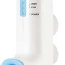 Rechargeable Bath Jets for Tub, Portable Jet Spa for Bathtub, Creates Soothing Bubbles and Massage for Relaxing Daily Use at Home (White-Blue)