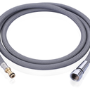 Kitchen Faucet Parts,68 inch Quick Connect Hose Kit,Pull Out Faucet Hose Replacement,Sink Faucet Hose with Adapter,With Pull Down Adapter