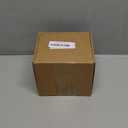 Natural Marble Stone Square Storage Container Empty Vessel Holder Cup for Candle/Pens/Sundries items (Beige Travertine)